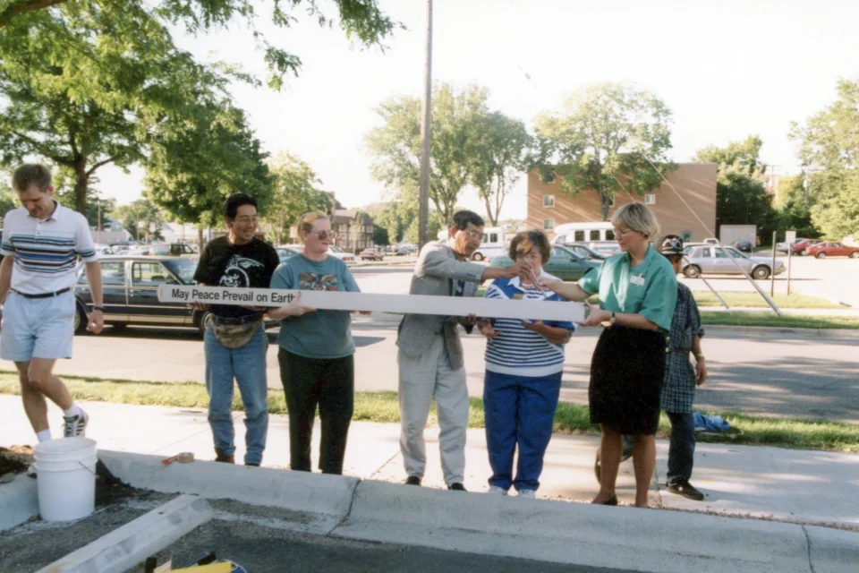 Historical photo of an adult day care facility in Minneapolis, Minnesota.