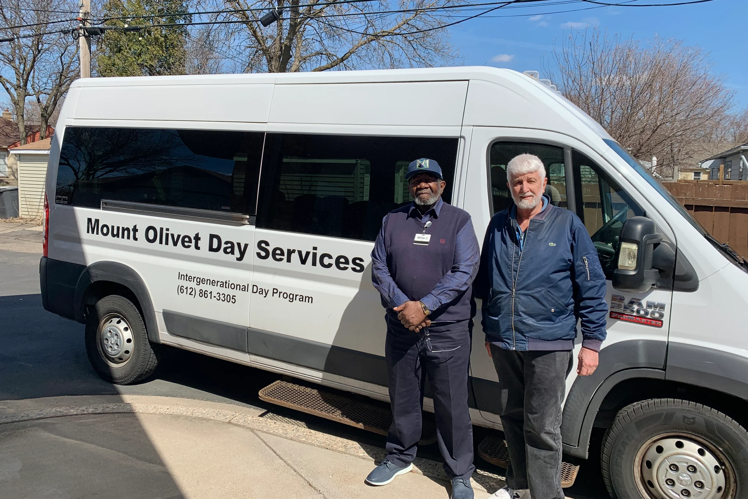Senior transportation services for adult day care in Minneapolis, Minnesota.